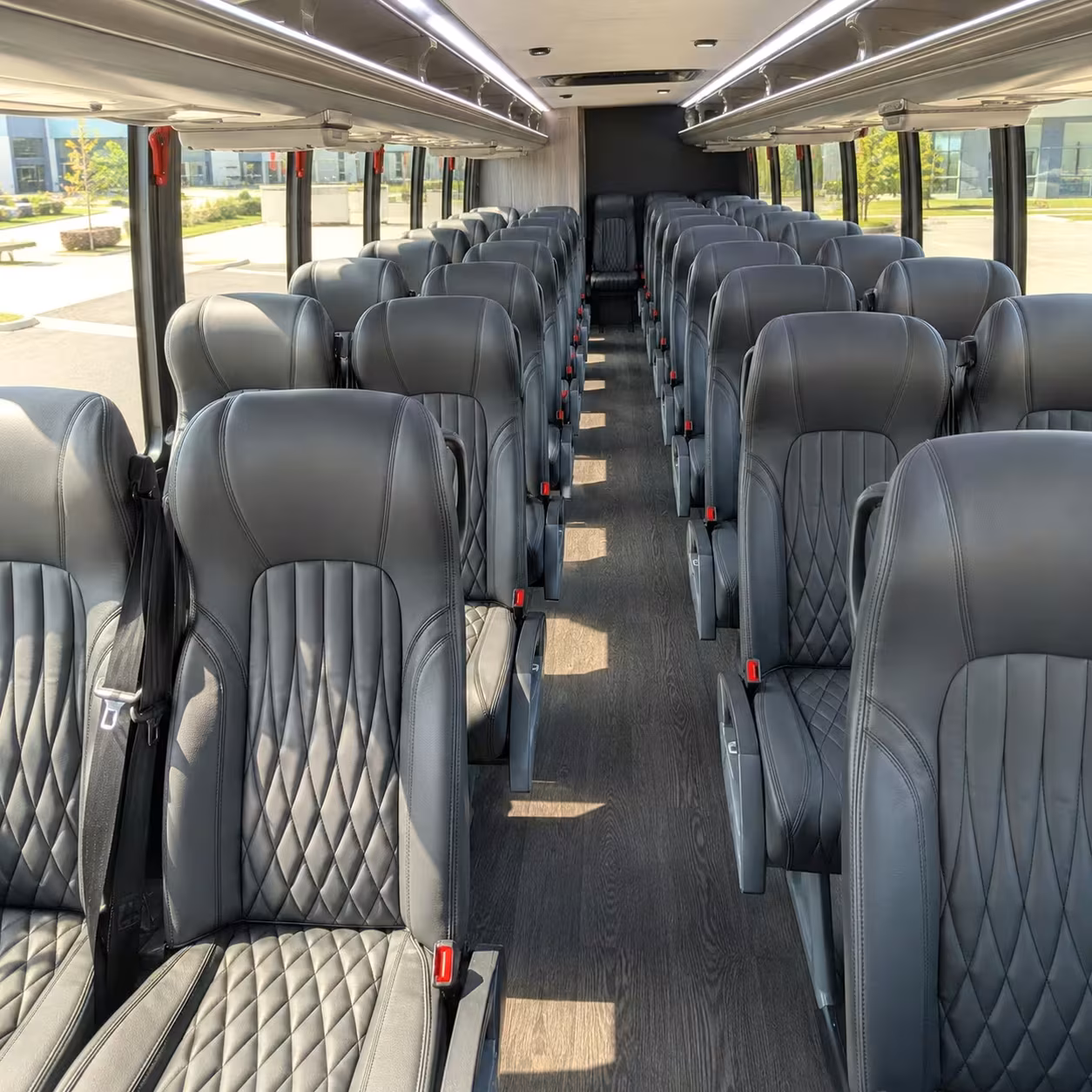 30 passenger minibus inside