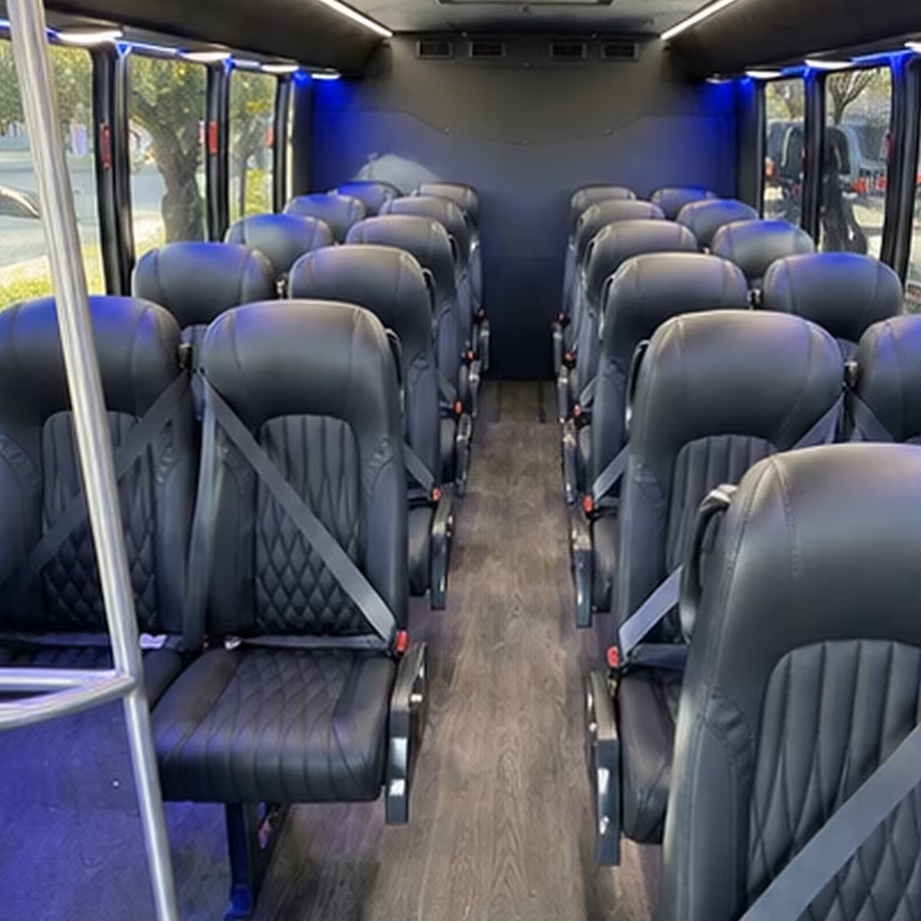 fayetteville 35 passenger minibus rental