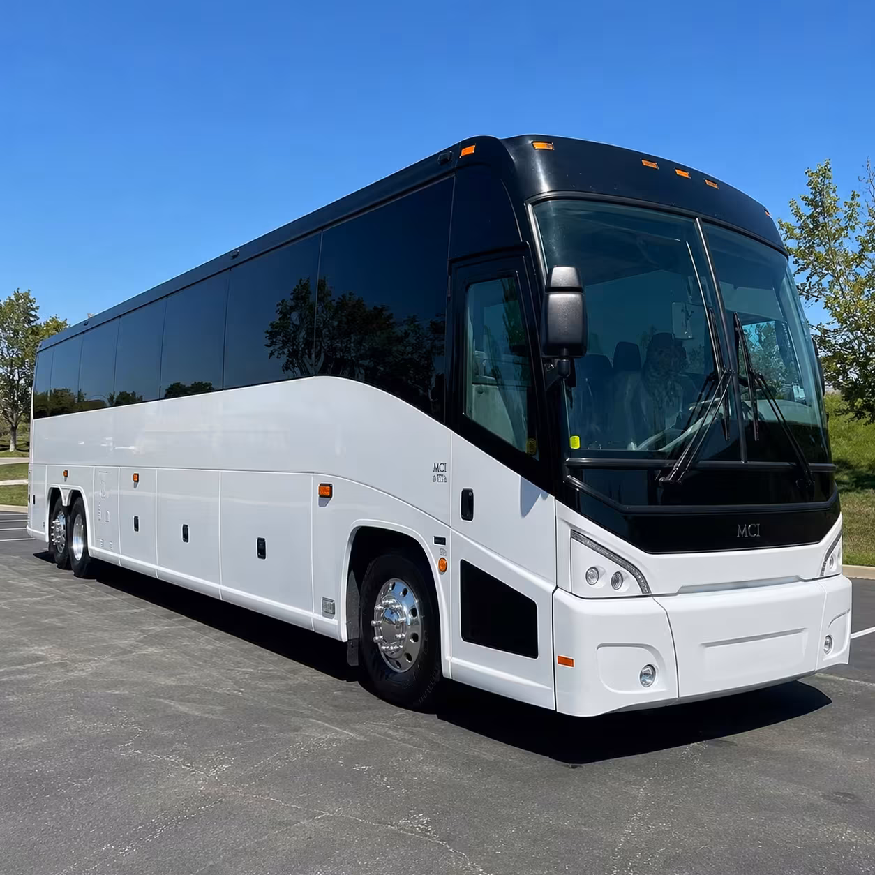 fayetteville 56 passenger charter bus rental