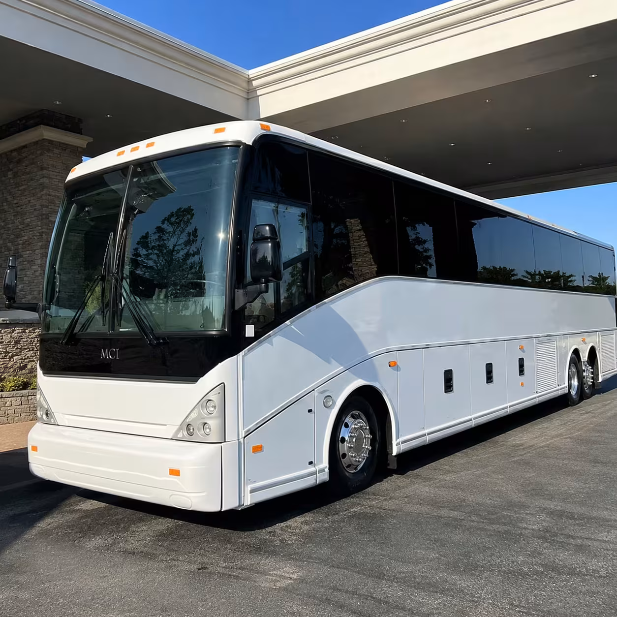 fayetteville charter buses for out of town fan groups at xna