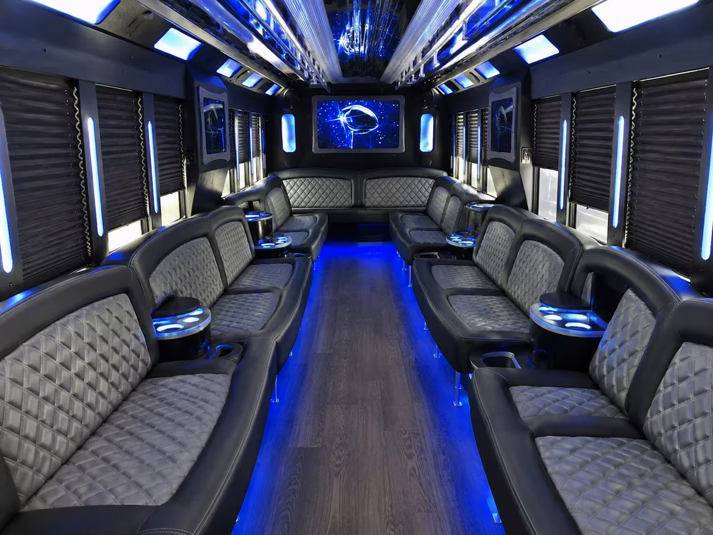 party bus rentals for fayetteville concert nights