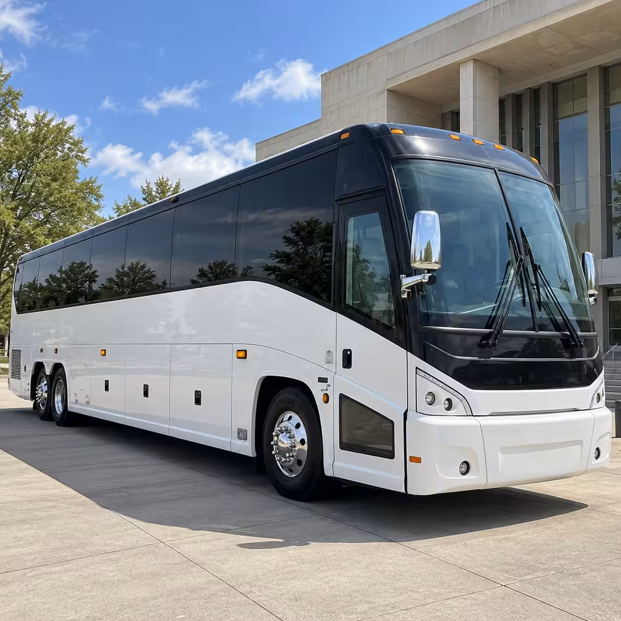 shuttle buses for popular fayetteville area wedding venues