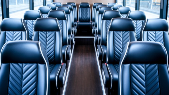 fayetteville 18 passenger minibus inside