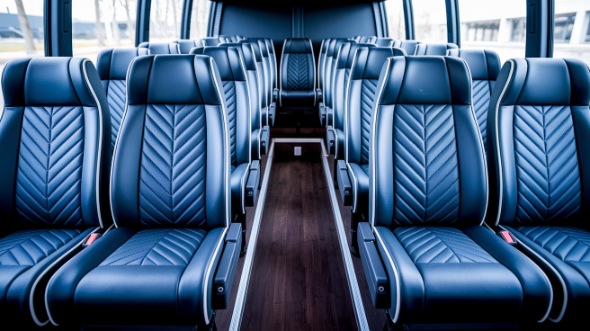 fayetteville 20 passenger minibus inside