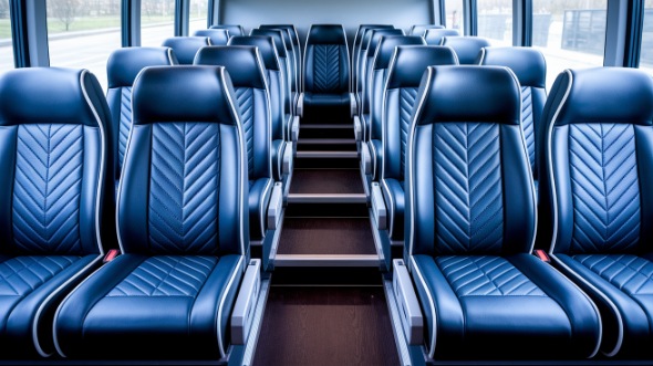 fayetteville 25 passenger minibus inside
