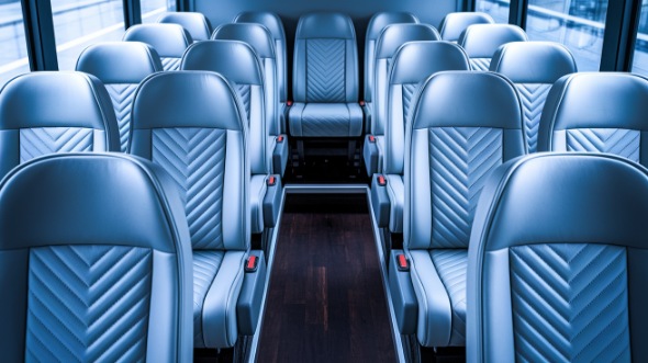 fayetteville 28 passenger minibus inside