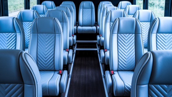 fayetteville 35 passenger minibus inside