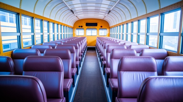fayetteville school bus rental inside