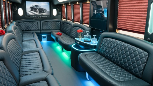 fayetteville sprinter limo rental inside