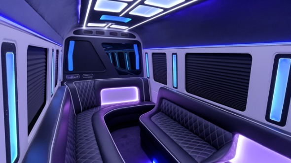 sprinter limo rental interior fayetteville